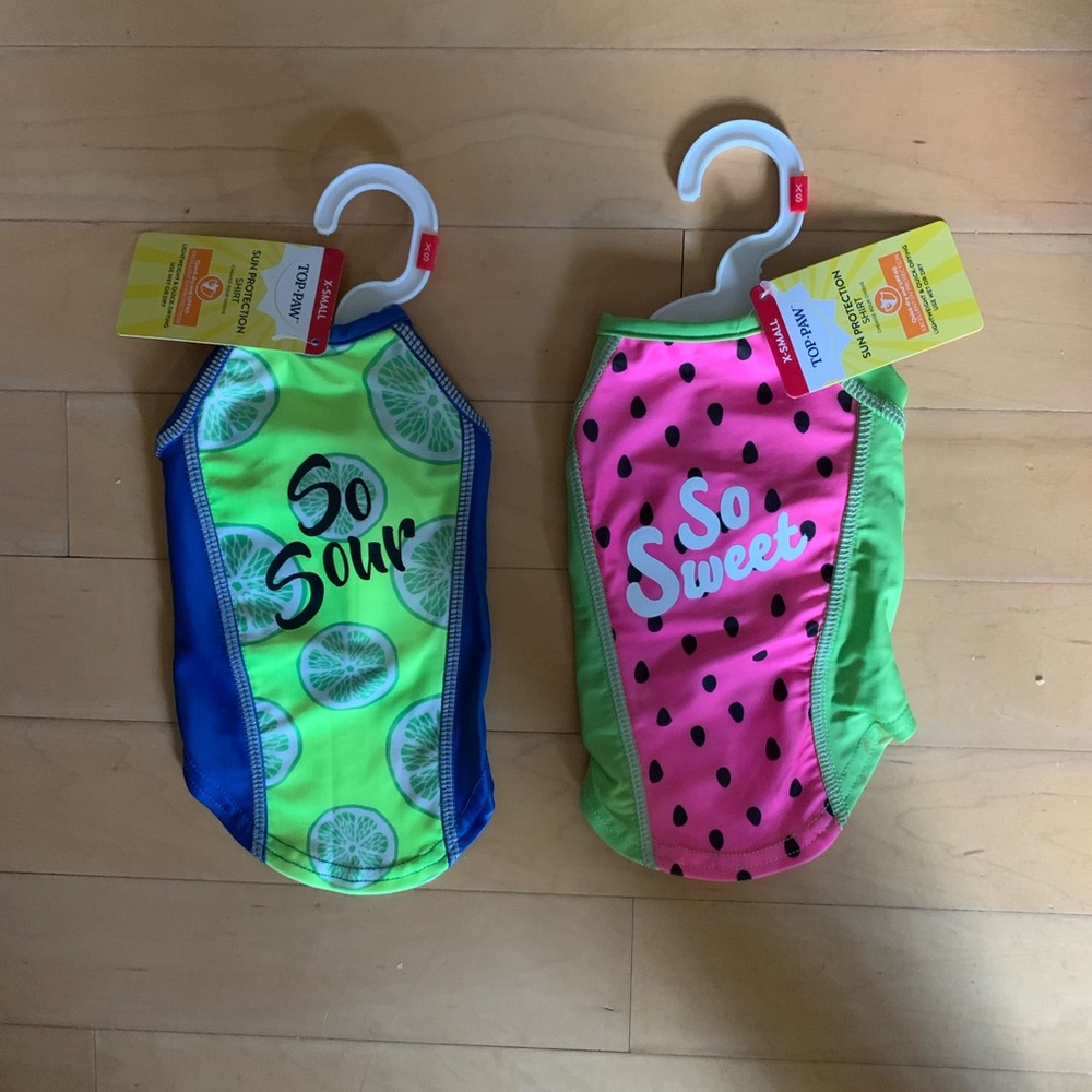 Dog sun protection shirts